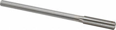 Made in USA - 0.462" High Speed Steel 6 Flute Chucking Reamer - Straight Flute, 0.373" Straight Shank, 1-3/4" Flute Length, 7" OAL - Benchmark Tooling