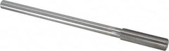 Made in USA - 0.467" High Speed Steel 6 Flute Chucking Reamer - Straight Flute, 0.373" Straight Shank, 1-3/4" Flute Length, 7" OAL - Benchmark Tooling
