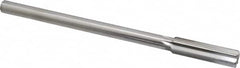 Made in USA - 0.548" High Speed Steel Chucking Reamer - Straight Flute, Straight Shank - Benchmark Tooling
