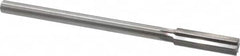 Made in USA - 0.569" High Speed Steel Chucking Reamer - Straight Flute, Straight Shank - Benchmark Tooling