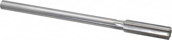 Made in USA - 0.579" High Speed Steel Chucking Reamer - Straight Flute, Straight Shank - Benchmark Tooling