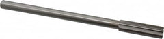 Made in USA - 0.592" High Speed Steel Chucking Reamer - Straight Flute, Straight Shank - Benchmark Tooling