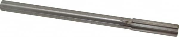 Made in USA - 0.651" High Speed Steel Chucking Reamer - Straight Flute, Straight Shank - Benchmark Tooling