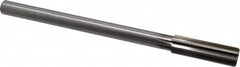 Made in USA - 0.707" High Speed Steel Chucking Reamer - Straight Flute, Straight Shank - Benchmark Tooling