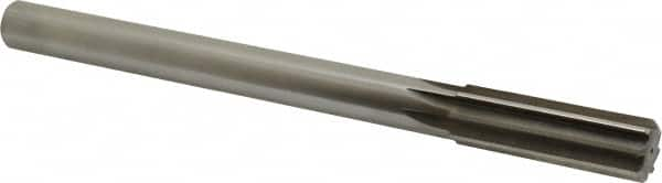 Made in USA - 0.847" High Speed Steel Chucking Reamer - Straight Flute, Straight Shank - Benchmark Tooling