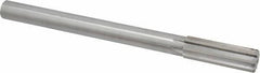 Made in USA - 0.861" High Speed Steel Chucking Reamer - Straight Flute, Straight Shank - Benchmark Tooling