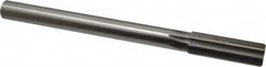 Made in USA - 0.892" High Speed Steel Chucking Reamer - Straight Flute, Straight Shank - Benchmark Tooling