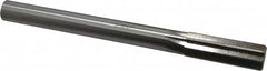 Made in USA - 0.985" High Speed Steel Chucking Reamer - Straight Flute, Straight Shank - Benchmark Tooling