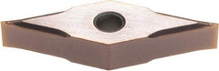 Sumitomo - VNGG330 ESU Grade AC520U Carbide Turning Insert - TiAlN/AlCrN Finish, 35° Diamond, 3/8" Inscr Circle, 3/16" Thick, 0.0039" Corner Radius - Benchmark Tooling