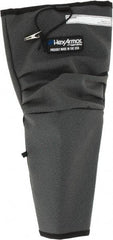 HexArmor - Size XL, Gray/Black SuperFabric Cut & Puncture Resistant Sleeve - 19" Long Sleeve, Cut Resistance Level 5, Made with Thumb Hole - Benchmark Tooling