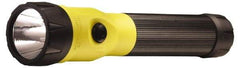 Streamlight - White LED Bulb, 385 Lumens, Industrial/Tactical Flashlight - Yellow Plastic Body, 1 C NiMH Battery Included - Benchmark Tooling