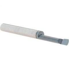 Scientific Cutting Tools - 0.14" Min Bore Diam, 0.7" Max Bore Depth, 3/16 Shank Diam, Boring Bar - Right Hand Cut, Solid Carbide, AlTiN+ Finish - Exact Industrial Supply