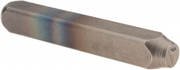 C.H. Hanson - 1/8" Character Size, 7 Character, Heavy Duty Individual Steel Stamp - Benchmark Tooling