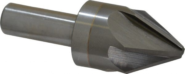 M.A. Ford - 1" Head Diam, 1/2" Shank Diam, 6 Flute 60° Solid Carbide Countersink - Benchmark Tooling