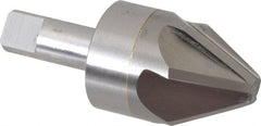 M.A. Ford - 1-1/4" Head Diam, 1/2" Shank Diam, 6 Flute 60° Solid Carbide Countersink - Benchmark Tooling