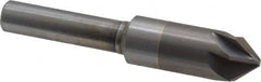 M.A. Ford - 3/8" Head Diam, 1/4" Shank Diam, 6 Flute 82° Solid Carbide Countersink - Benchmark Tooling