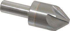 M.A. Ford - 1" Head Diam, 1/2" Shank Diam, 6 Flute 82° Solid Carbide Countersink - Benchmark Tooling