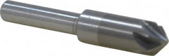 M.A. Ford - 3/8" Head Diam, 1/4" Shank Diam, 6 Flute 90° Solid Carbide Countersink - Benchmark Tooling