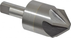 M.A. Ford - 1-1/4" Head Diam, 1/2" Shank Diam, 6 Flute 90° Solid Carbide Countersink - Benchmark Tooling