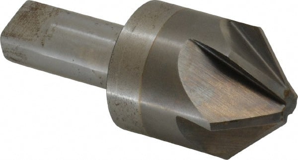 M.A. Ford - 1-1/2" Head Diam, 3/4" Shank Diam, 6 Flute 90° Solid Carbide Countersink - Benchmark Tooling