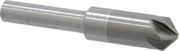 M.A. Ford - 3/8" Head Diam, 1/4" Shank Diam, 6 Flute 100° Solid Carbide Countersink - Benchmark Tooling