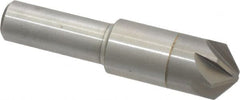 M.A. Ford - 1/2" Head Diam, 3/8" Shank Diam, 6 Flute 100° Solid Carbide Countersink - Benchmark Tooling