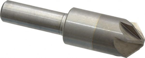 M.A. Ford - 5/8" Head Diam, 3/8" Shank Diam, 6 Flute 100° Solid Carbide Countersink - Benchmark Tooling