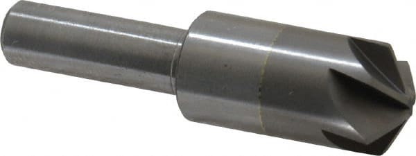 M.A. Ford - 5/8" Head Diam, 3/8" Shank Diam, 6 Flute 120° Solid Carbide Countersink - Benchmark Tooling