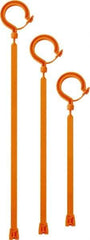 Ergodyne - 19.7" Tie Hook - Zip Tie Connection, Orange - Benchmark Tooling