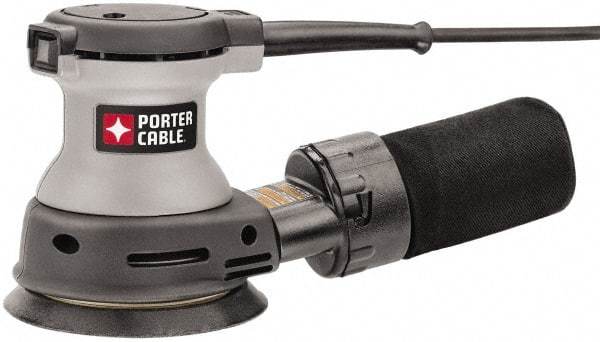 Porter-Cable - 5" Pad, 12,000 OPM, Electric Orbital Sander - Round, Palm Sander, 1.9 Amps - Benchmark Tooling