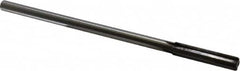 Made in USA - 25/64" Carbide-Tipped 4 Flute Chucking Reamer - Straight Flute, Straight Shank, 1-3/4" Flute Length, 7" OAL - Benchmark Tooling