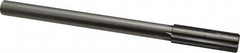 Made in USA - 49/64" Carbide-Tipped 6 Flute Chucking Reamer - Straight Flute, Straight Shank, 2-1/2" Flute Length, 9-1/2" OAL - Benchmark Tooling