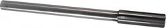 Made in USA - 51/64" Carbide-Tipped 6 Flute Chucking Reamer - Straight Flute, Straight Shank, 2-1/2" Flute Length, 9-1/2" OAL - Benchmark Tooling