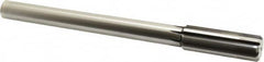 Made in USA - 59/64" Carbide-Tipped 8 Flute Chucking Reamer - Straight Flute, Straight Shank, 2-5/8" Flute Length, 10" OAL - Benchmark Tooling