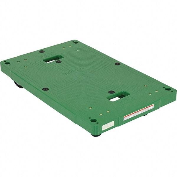 Vestil - 500 Lb Capacity Plastic Dolly - 33" Long x 21" Wide - Benchmark Tooling