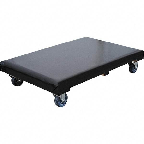 Vestil - 1,200 Lb Capacity Vinyl Dolly - 36" Long x 24" Wide - Benchmark Tooling
