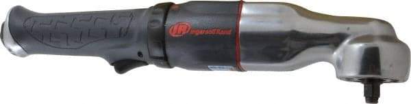 Ingersoll-Rand - 3/8" Drive, 7,100 RPM, 45 to 160 Ft/Lb Torque Impact Wrench - Angled Handle, 3.5 CFM, 1/4" NPT Inlet - Benchmark Tooling