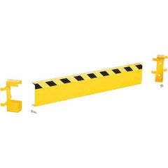 Vestil - 48' Long x 8" High, Rail System Channel Guard - 56 Lb - Benchmark Tooling