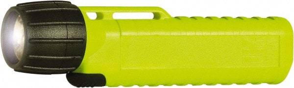 Underwater Kinetics - White Xenon Bulb, 38 Lumens, Industrial/Tactical Flashlight - Yellow Plastic Body, 4 AA Alkaline Batteries Included - Benchmark Tooling