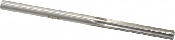 Chucking Reamer: 0.199″ Dia, 3-5/8″ OAL, 1-1/4″ Flute Length, Straight Shank, High Speed Steel 6 Flute, RH