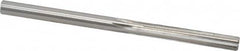 Made in USA - 15/64" High Speed Steel 6 Flute Chucking Reamer - Straight Flute, 15/64" Straight Shank, 1-1/2" Flute Length, 3-7/8" OAL - Benchmark Tooling