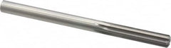 Made in USA - 11/32" High Speed Steel 6 Flute Chucking Reamer - Straight Flute, 11/32" Straight Shank, 1-1/2" Flute Length, 4-3/4" OAL - Benchmark Tooling