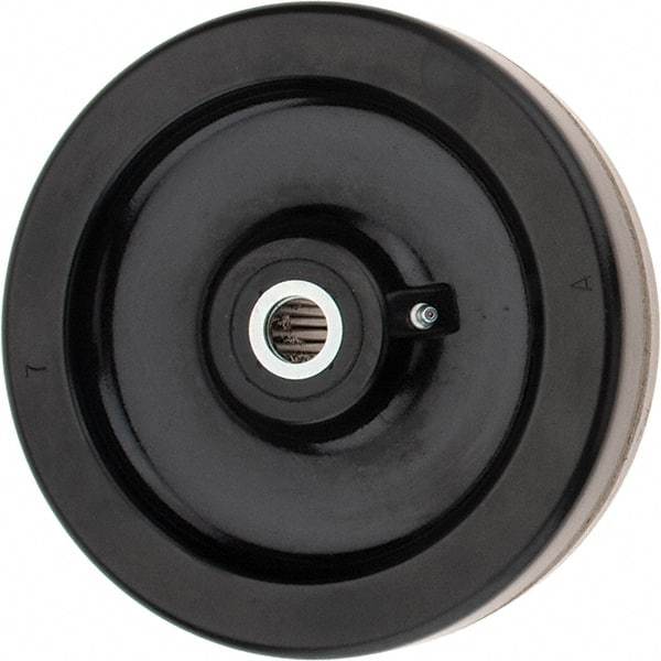 Hamilton - 8 Inch Diameter x 2 Inch Wide, Phenolic Caster Wheel - 1,400 Lb. Capacity, 2-3/16 Inch Hub Length, 3/4 Inch Axle Diameter, Straight Roller Bearing - Benchmark Tooling