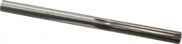 Made in USA - Letter I High Speed Steel 6 Flute Chucking Reamer - Straight Flute, 0.272" Straight Shank, 1-1/2" Flute Length, 4-1/8" OAL - Benchmark Tooling