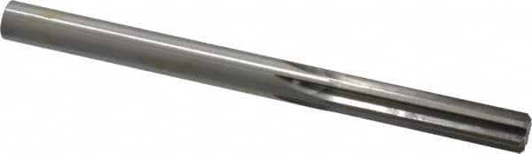 Made in USA - Letter W High Speed Steel 6 Flute Chucking Reamer - Benchmark Tooling