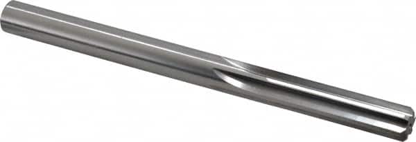 Made in USA - 0.437" High Speed Steel 6 Flute Dowel Pin Chucking Reamer - Benchmark Tooling