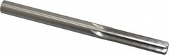 Made in USA - 0.4385" High Speed Steel 6 Flute Chucking Reamer - Straight Flute, 0.4385" Straight Shank, 1-3/4" Flute Length, 5-1/2" OAL - Benchmark Tooling