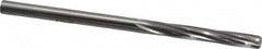 Made in USA - #12 High Speed Steel 6 Flute Chucking Reamer - Spiral Flute, 0.189" Straight Shank, 1-1/8" Flute Length, 3-1/2" OAL - Benchmark Tooling