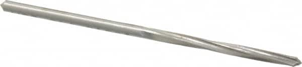 Chucking Reamer: 0.081″ Dia, 2-1/8″ OAL, 3/4″ Flute Length, Straight Shank, High Speed Steel 4 Flute, RH