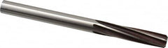 Made in USA - 29/64" High Speed Steel 6 Flute Chucking Reamer - Spiral Flute, 29/64" Straight Shank, 1-3/4" Flute Length, 5-5/8" OAL - Benchmark Tooling